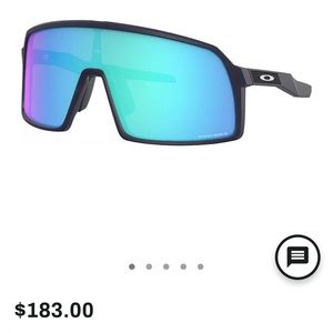 Oakley blue sunglasses. Unisex.